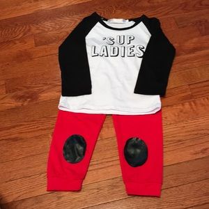 'S Up Ladies sweat suit